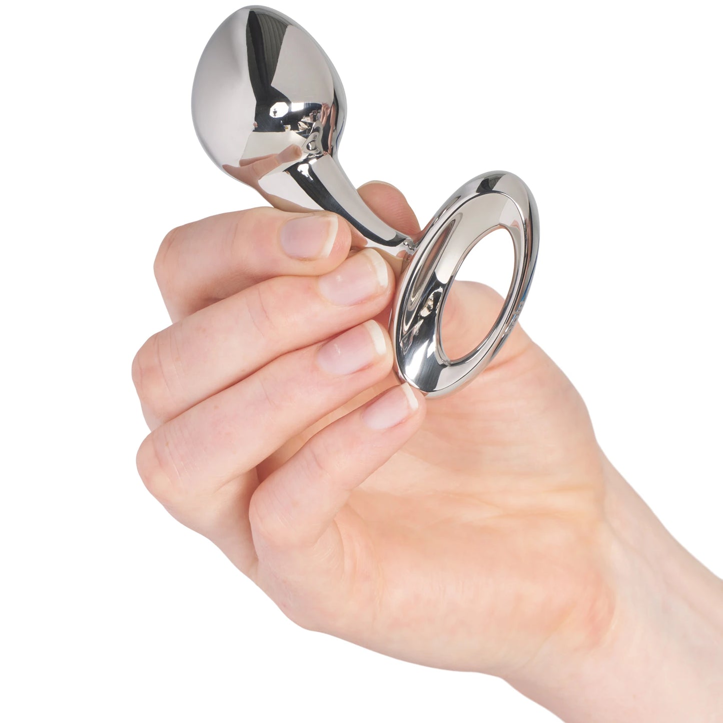 njoy Pure Plug Small – Stainless Steel Anal Plug for Beginner Fullness & Comfortable Wear