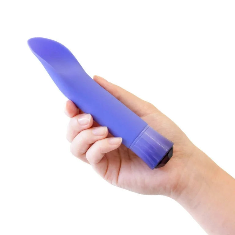 Oh My Gem Enrapture Tanzanite – Warming Silicone Clitoral Vibrator with Rumbly Power