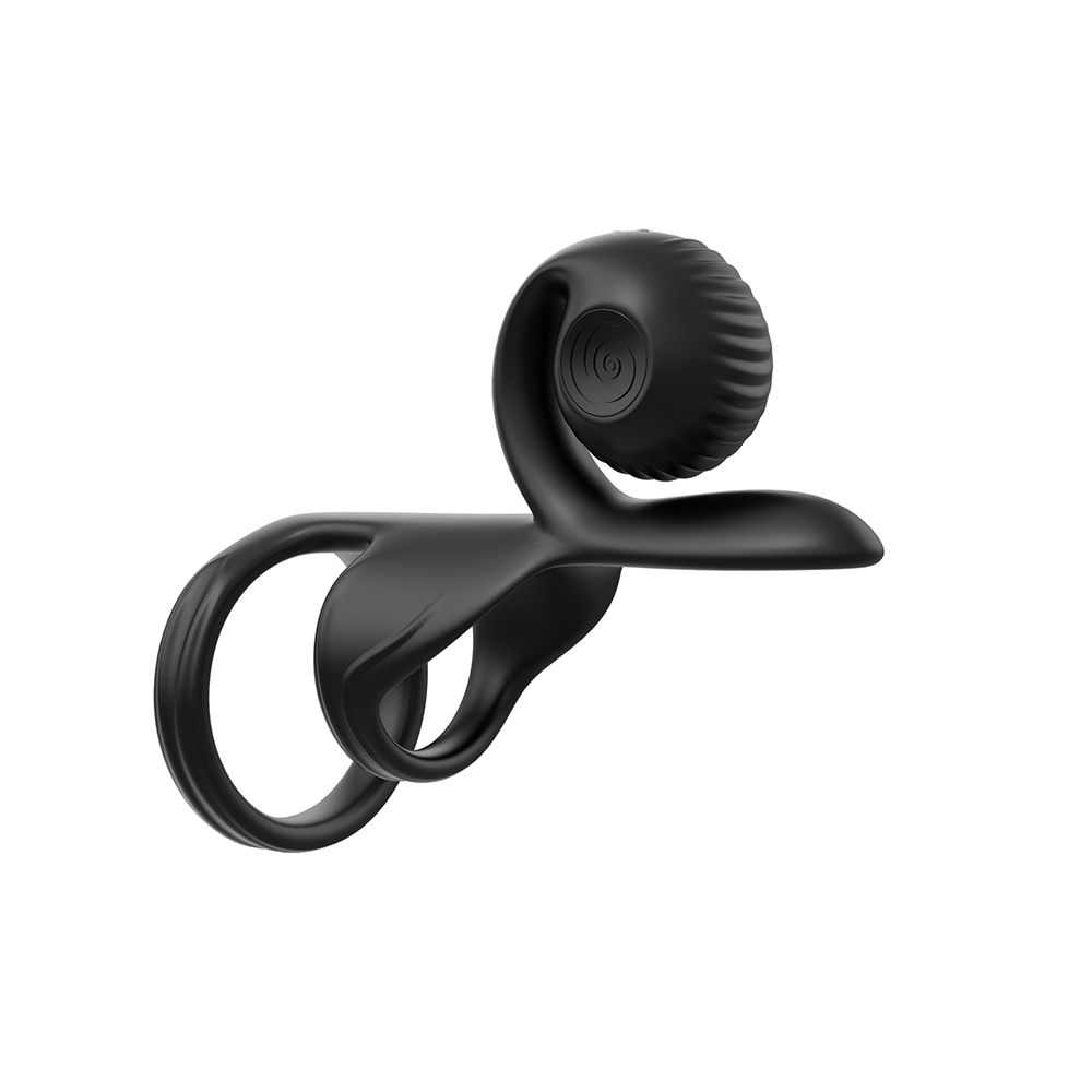 SVibe Snail Jovi Couples Ring Black | MOTHERLODE