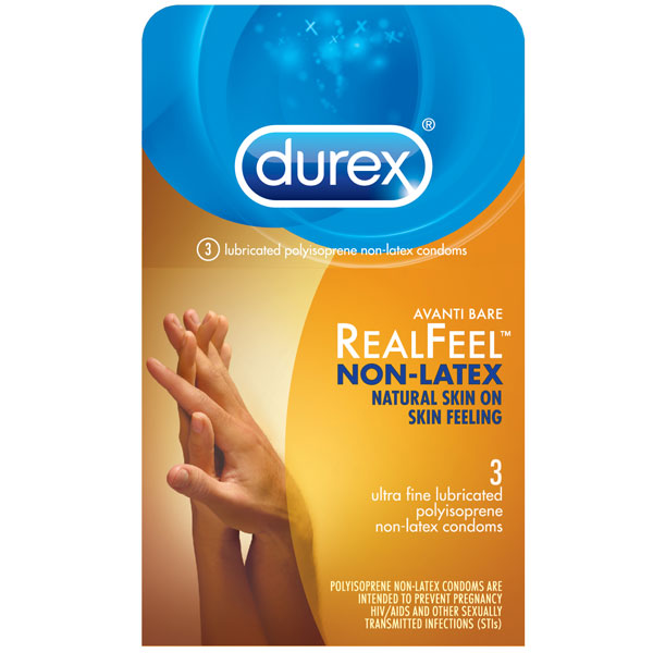 Durex Avanti Bare Real Feel Non-Latex Condoms (3-Pack) | MOTHERLODE