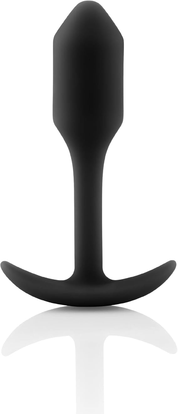 b-Vibe Snug Plug 1 – Weighted Silicone Anal Plug