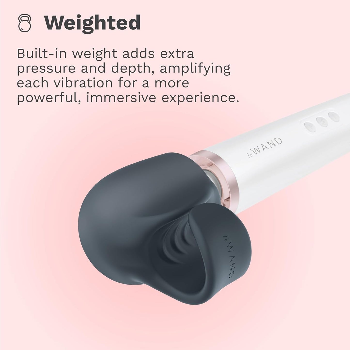 Le Wand Loop Silicone Penis Attachment — Wand Sleeve for Targeted Frenulum Stimulation