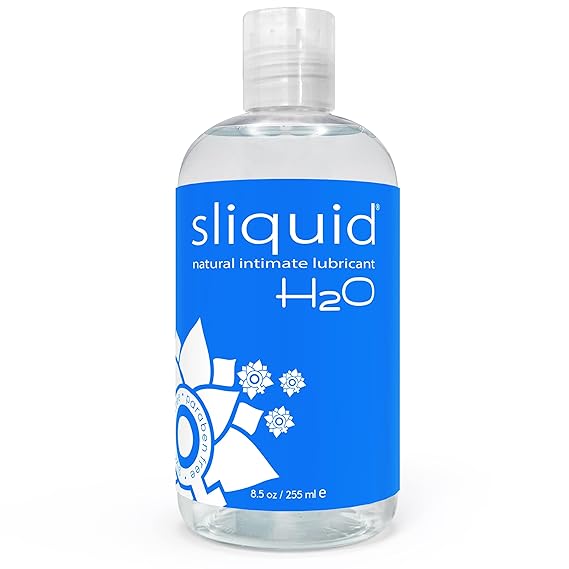Sliquid H2O Water-Based Lubricant – Gentle, Natural-Feel Lube for All Play