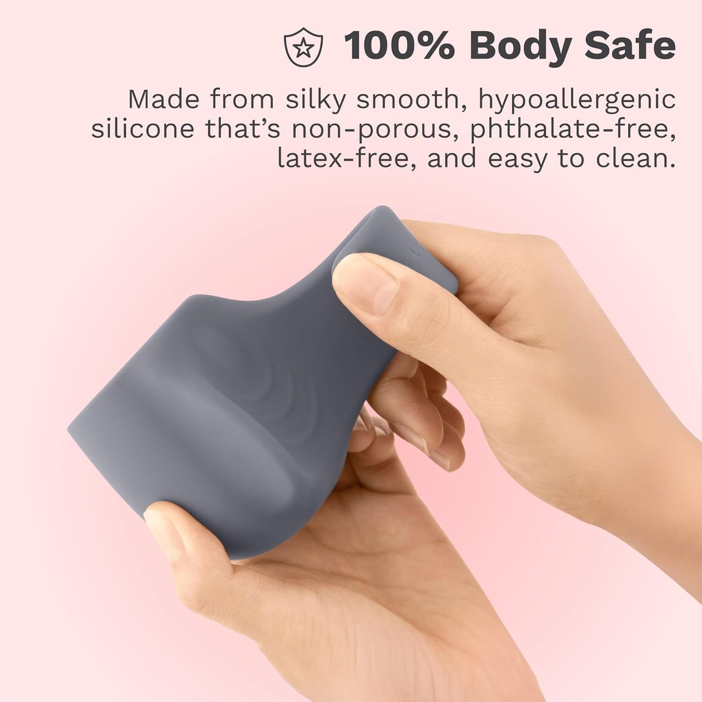 Le Wand Loop Silicone Penis Attachment — Wand Sleeve for Targeted Frenulum Stimulation