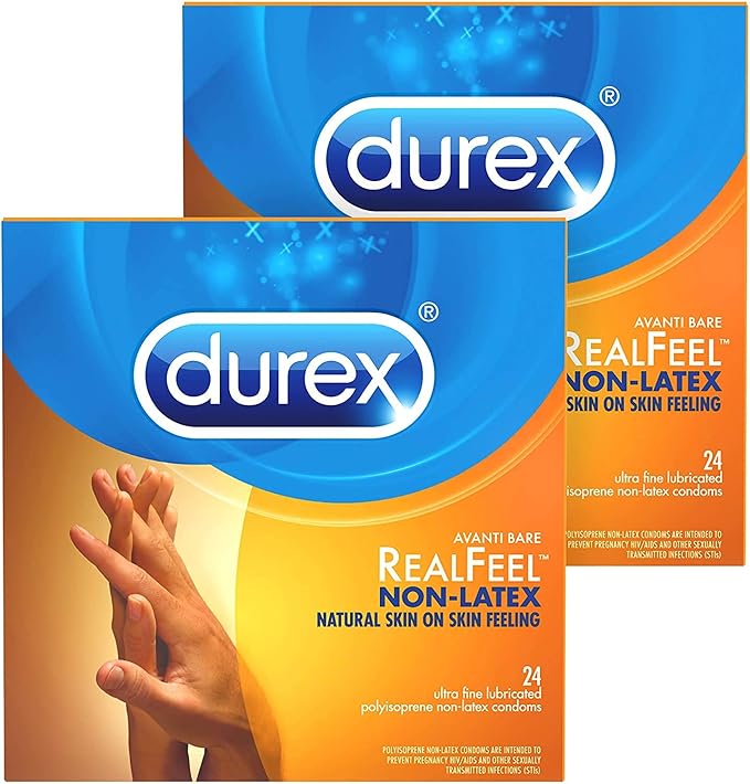Durex Avanti Bare Real Feel Non-Latex Condoms (3-Pack)