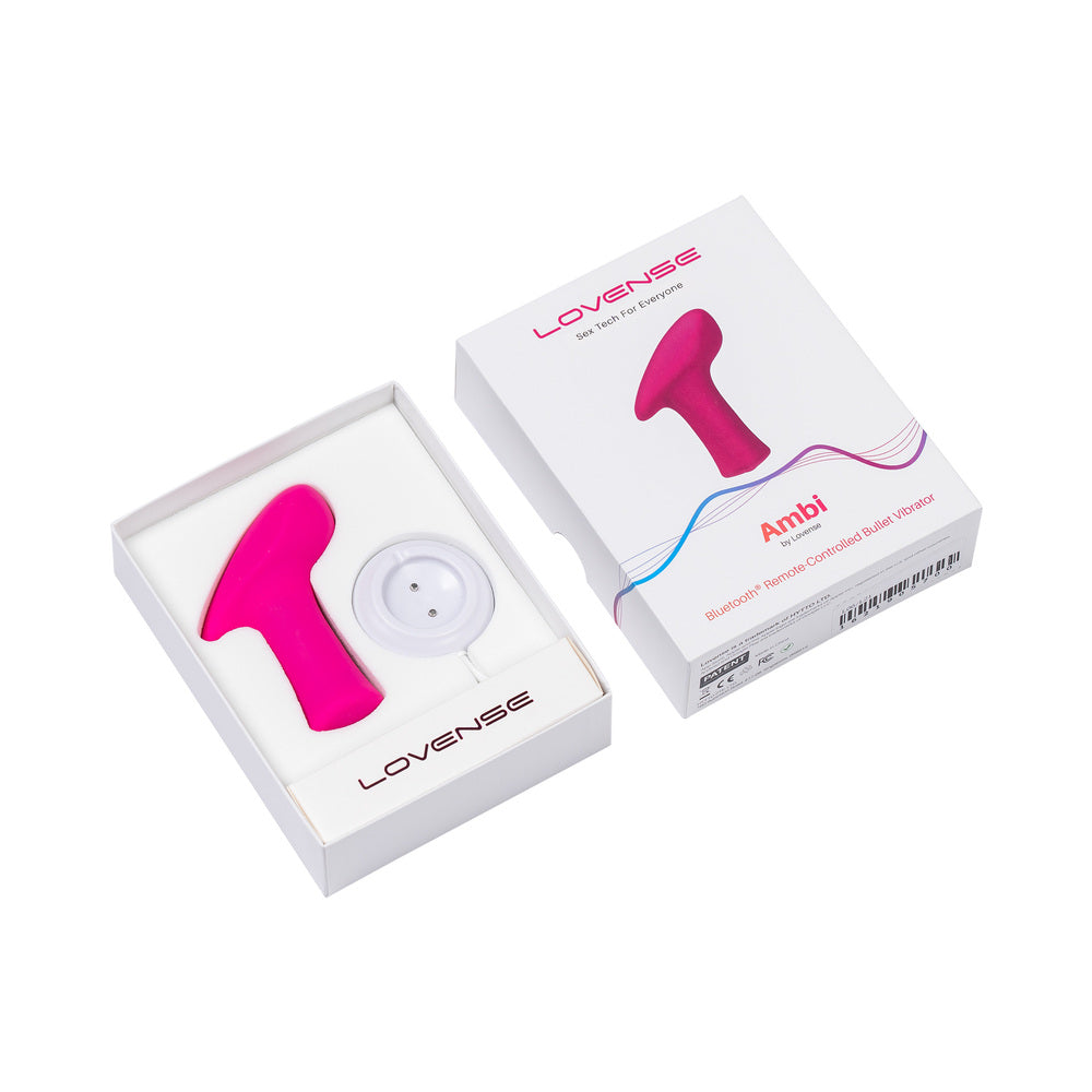 Lovense Ambi Bluetooth Bullet Vibrator | MOTHERLODE