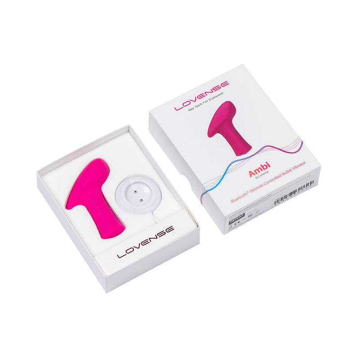 Lovense Ambi Bluetooth Bullet Vibrator | MOTHERLODE