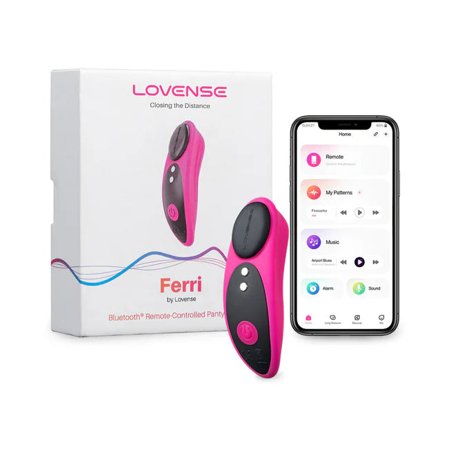 Lovense Ferri Wearable Bluetooth Clitoral Vibrator with App Control | MOTHERLODE