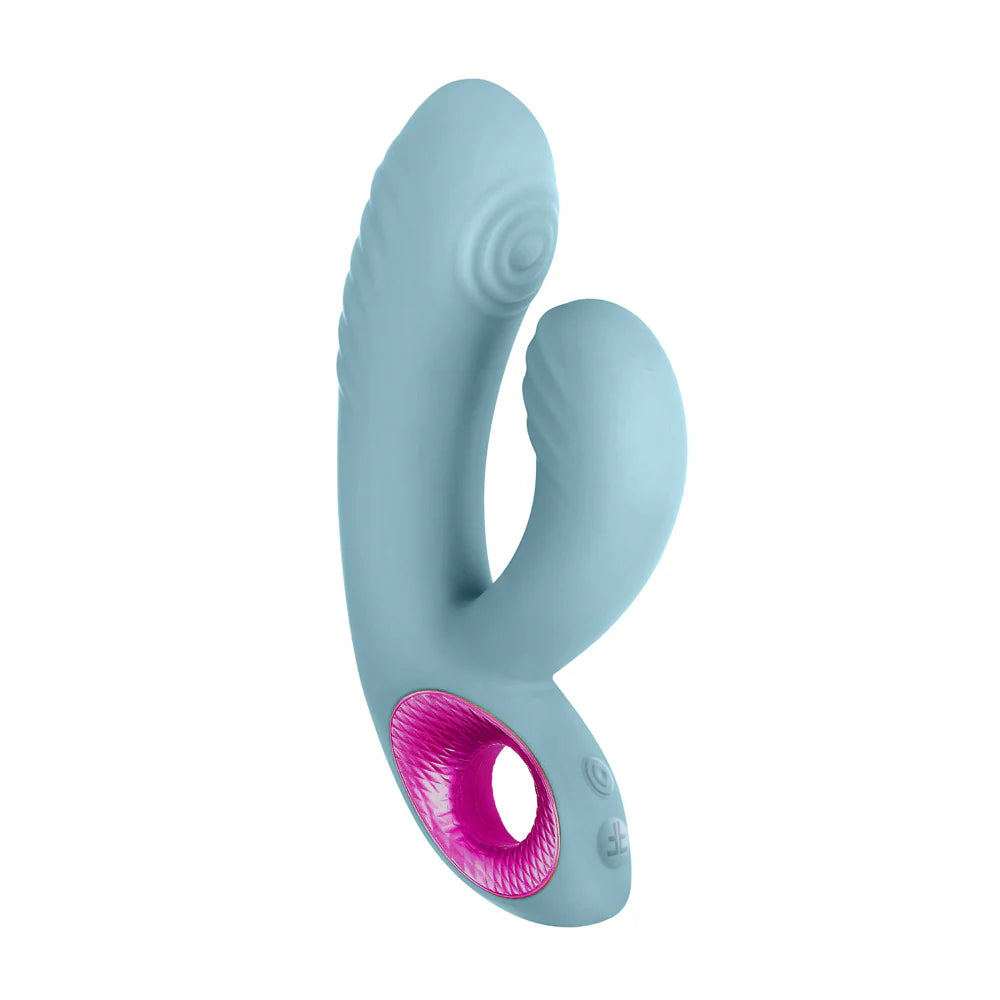 FemmeFunn Cora — Thumping Dual-Stimulation Vibrator