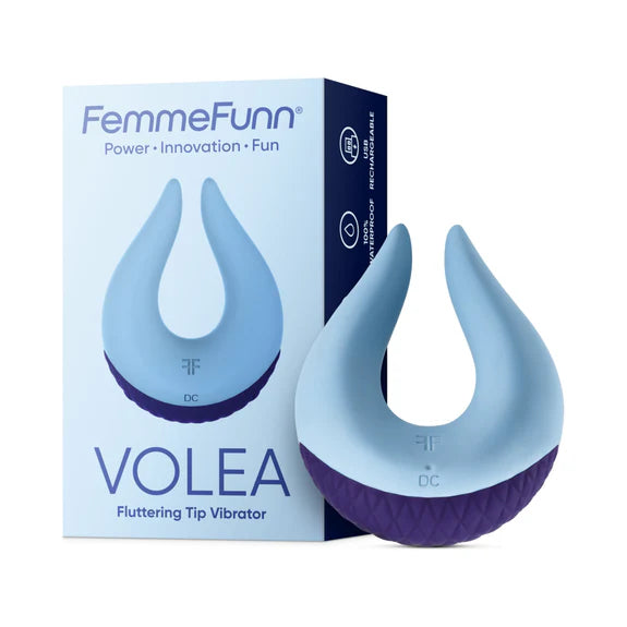 FemmeFunn Volea – Rechargeable Silicone Flutter Tip Vibrator with 10 Modes