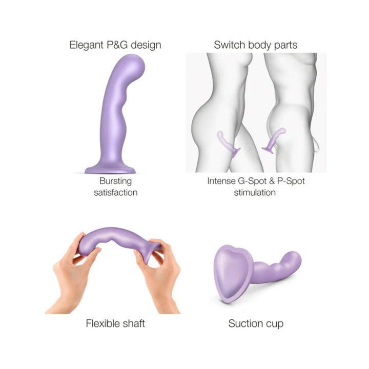 Strap-On-Me P&amp;G Silicone Dildo Plug