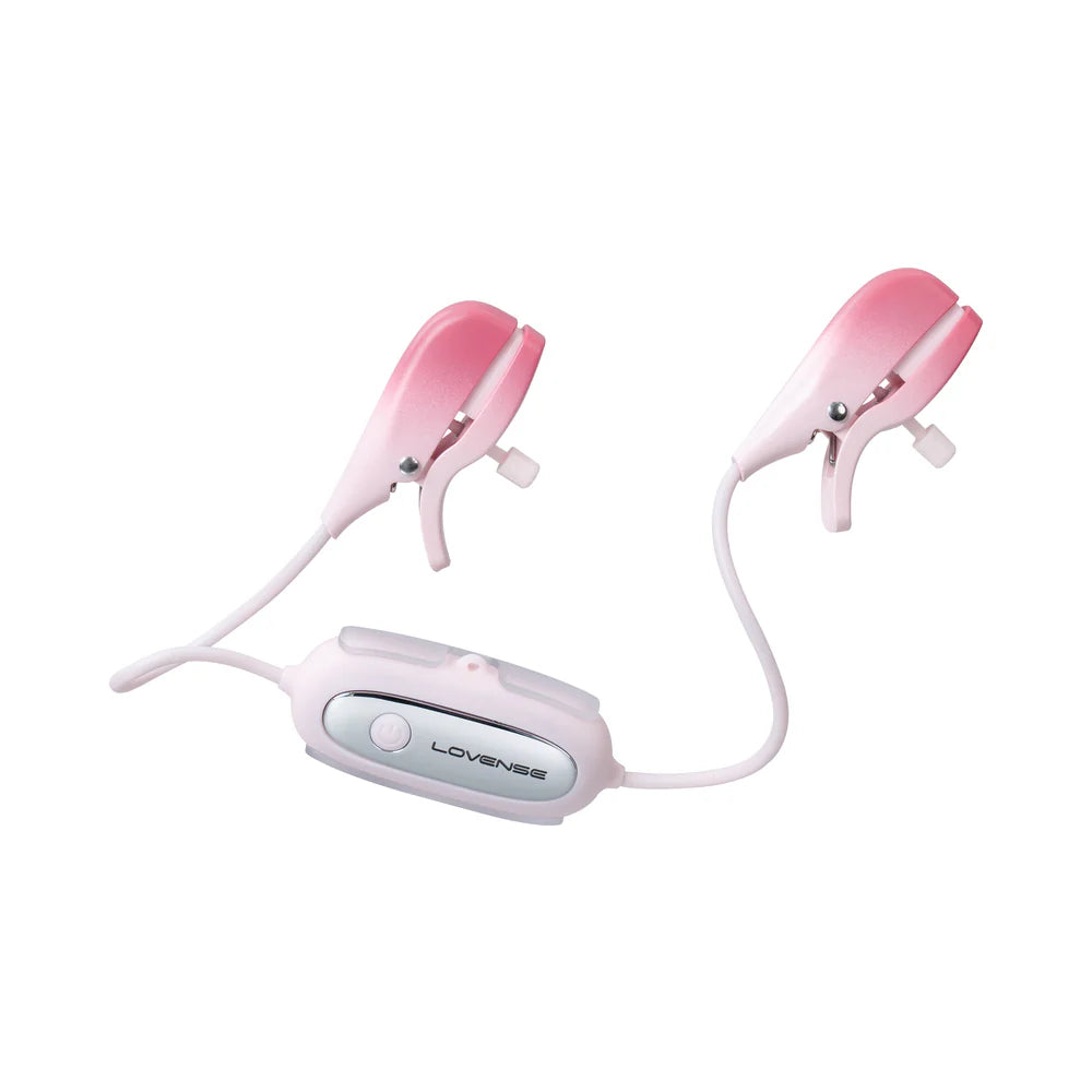 Lovense Gemini App-Controlled Vibrating Nipple Clamps | MOTHERLODE