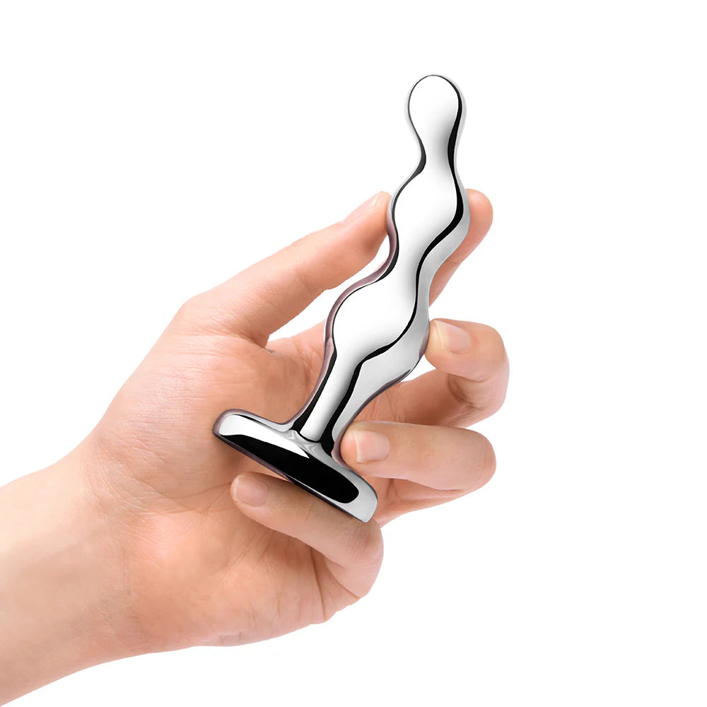 b-Vibe Stainless Steel Anal Beads | MOTHERLODE