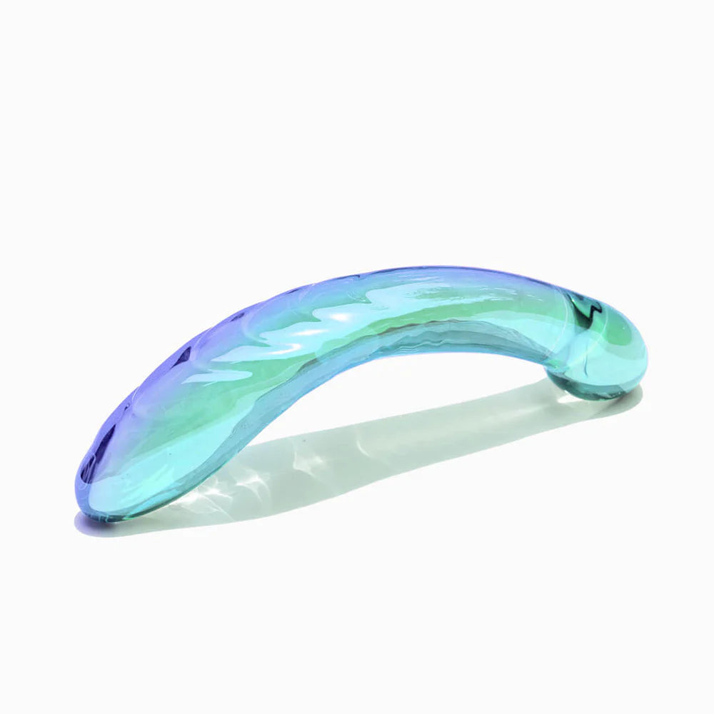Biird Kalii Glass G-Spot Dildo – Curved Borosilicate Glass Toy for Intense Internal Pleasure