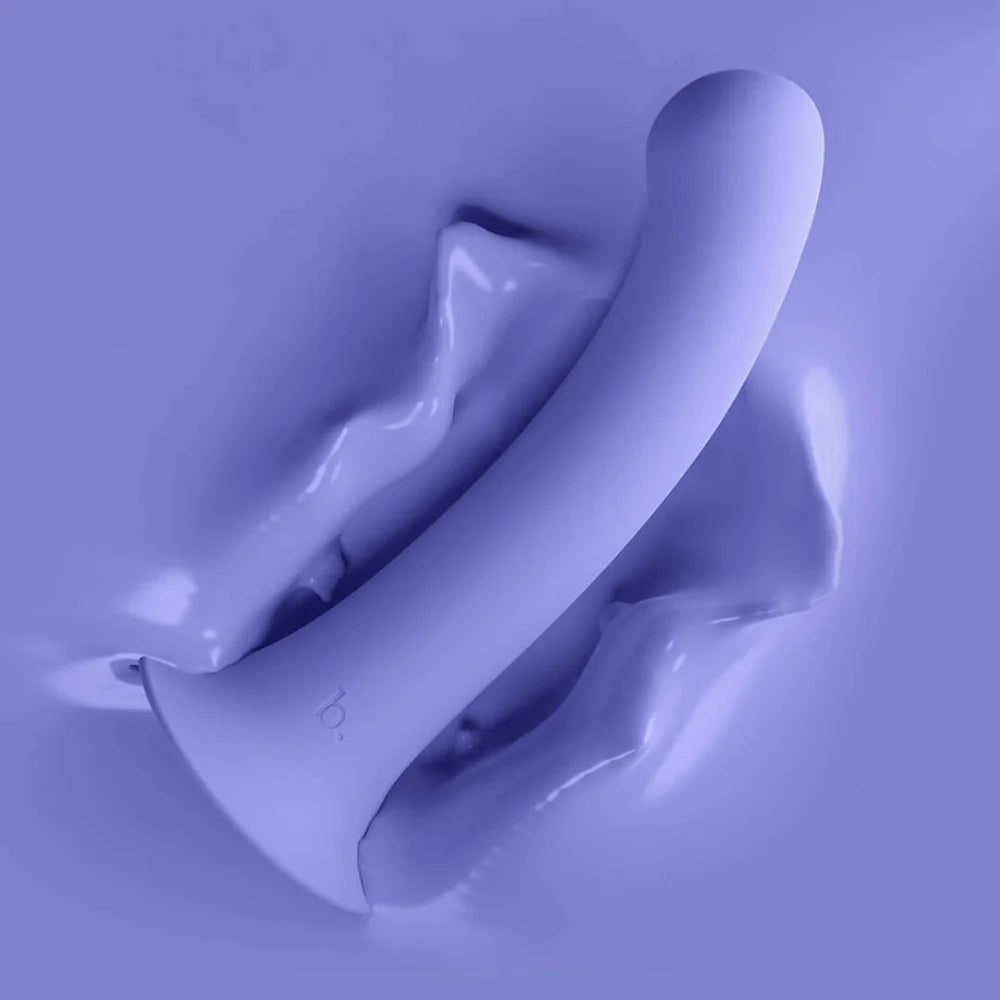 Biird Surii  2-Piece 6 in. Silicone Dildo with Suction Cup