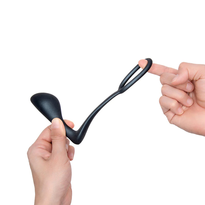 b-Vibe Butties Ringer Cock Ring &amp; Prostate Plug | MOTHERLODE