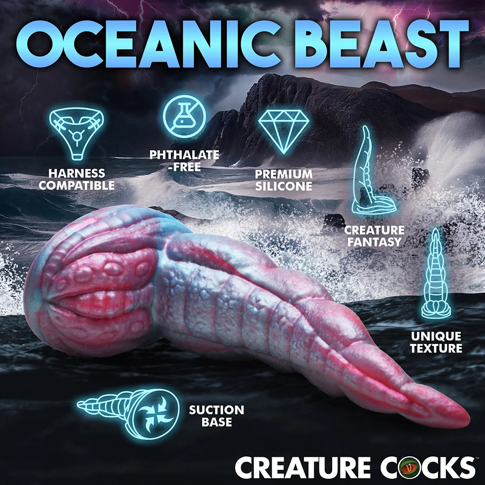 Creature Cocks Tentacle fantasy silicone dildo
