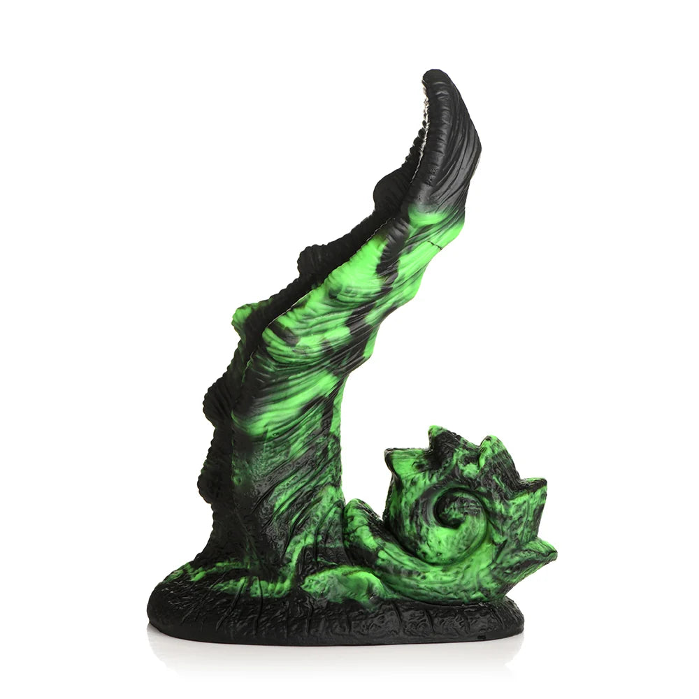 Creature Cocks Glowzilla glow-in-the-dark fantasy silicone dildo