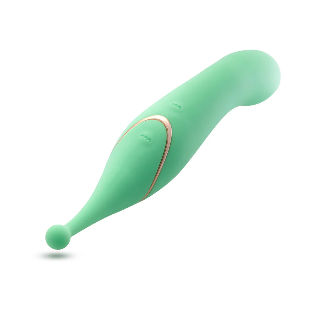 Blush Stella – Dual-Ended Silicone Wand with Oscillation & G-Spot Vibration