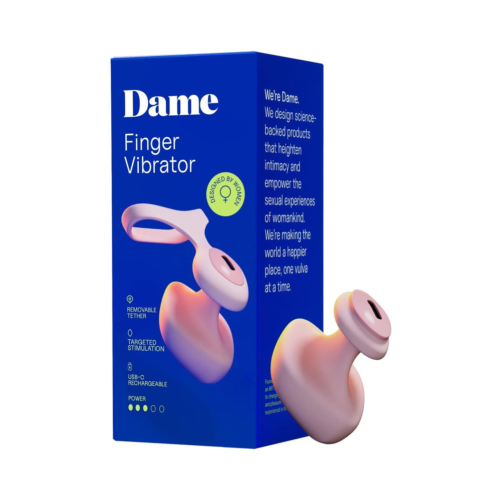 Dame Fin 2.0 Finger Vibrator | MOTHERLODE