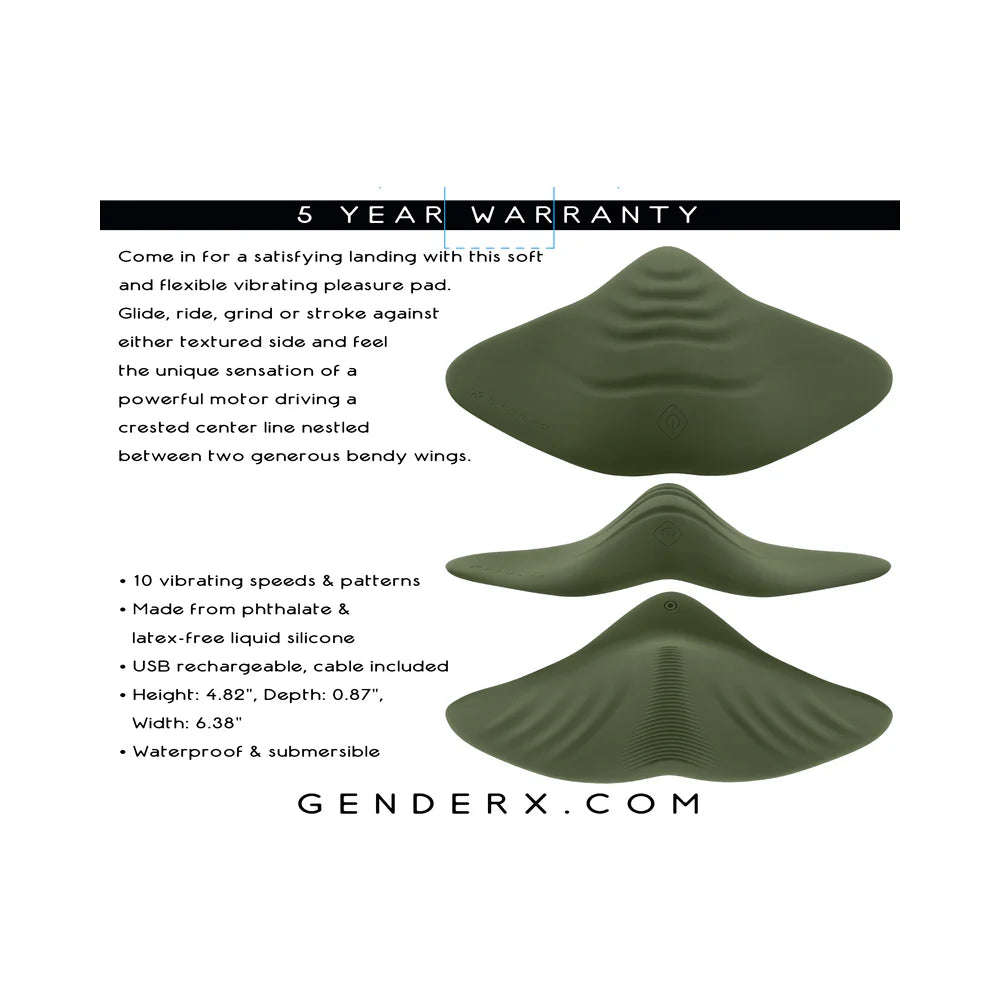Gender X Pleasure Pad —  Rechargeable Grinding Pad & Stroker