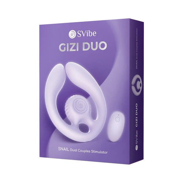 SVibe GIZI Duo Finger-Lock Vibrator — Dual-Partner Remote Stim