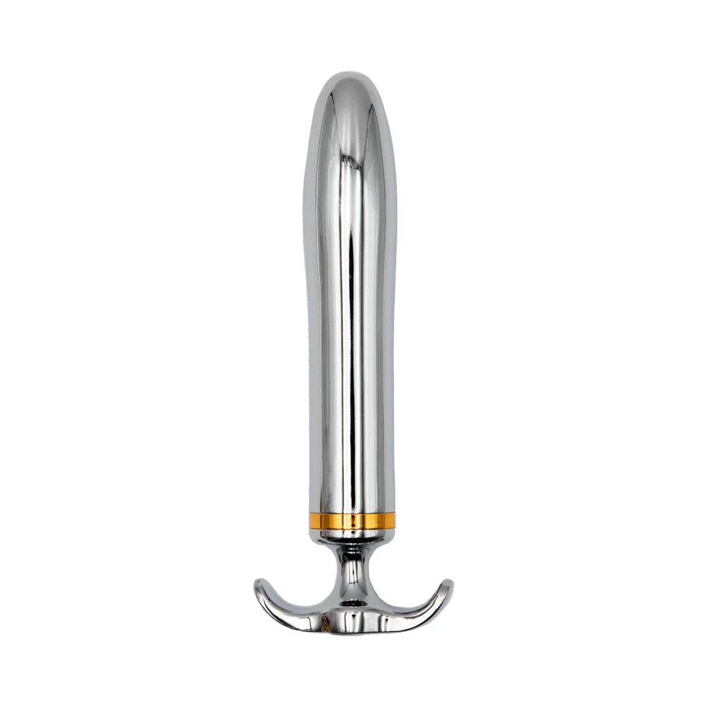 Fly Me to the Moon – Rocket-Shaped Metal Vibrator for G-Spot, P-Spot & Anal Play (Rechargeable, Waterproof)