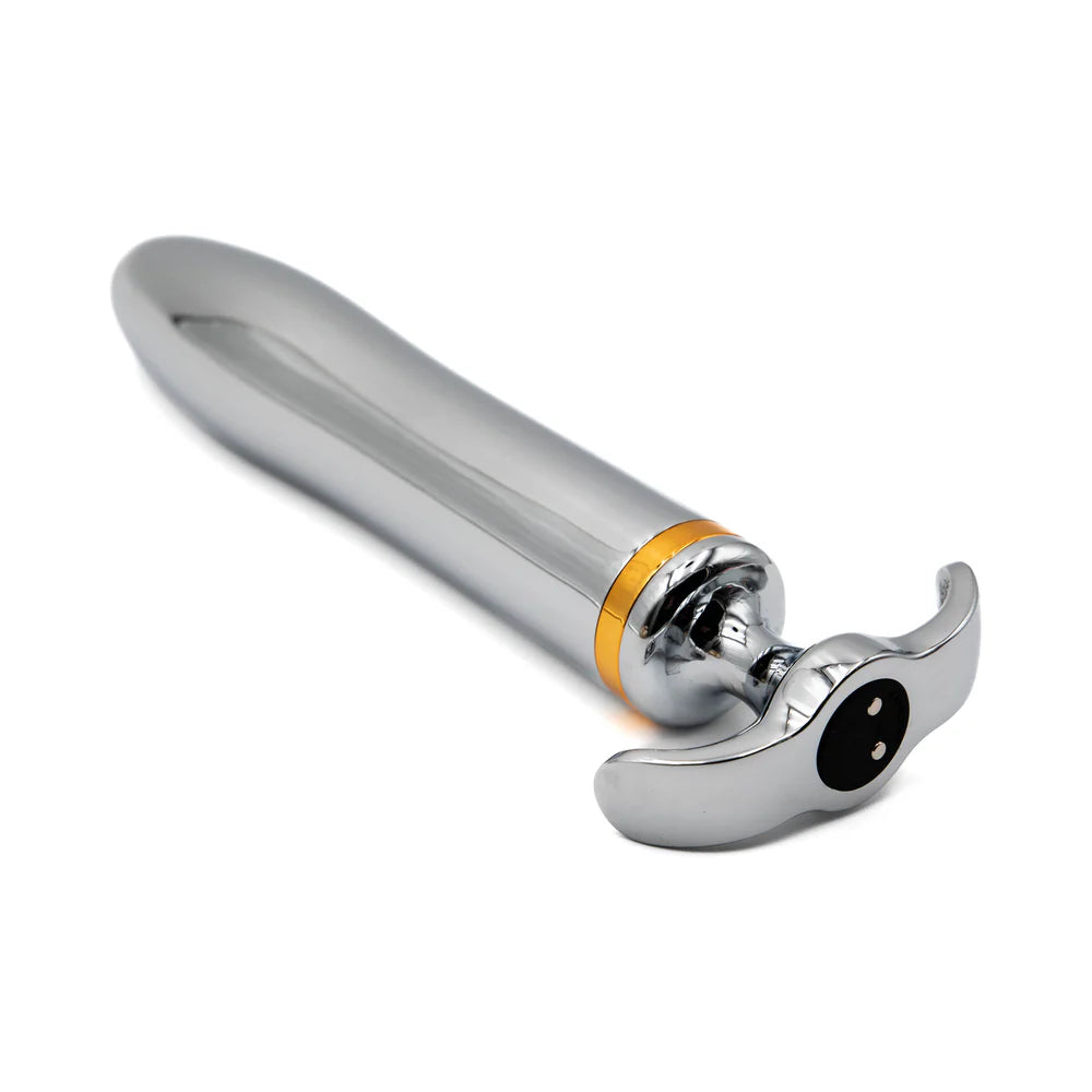 Fly Me to the Moon – Rocket-Shaped Metal Vibrator for G-Spot, P-Spot & Anal Play (Rechargeable, Waterproof)