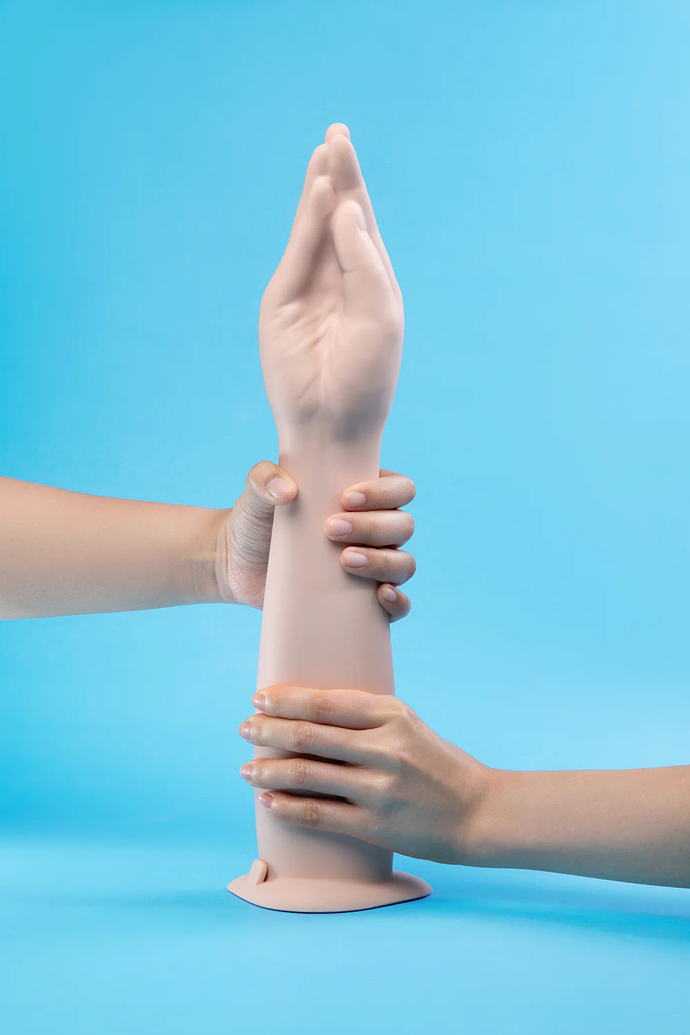 b-Vibe Silicone Hand Fisting Dildo Vanilla