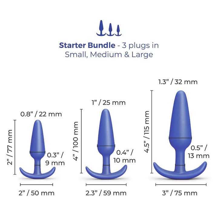b-Vibe Butties Beginner Booty Bundle, image 3 | MOTHERLODE