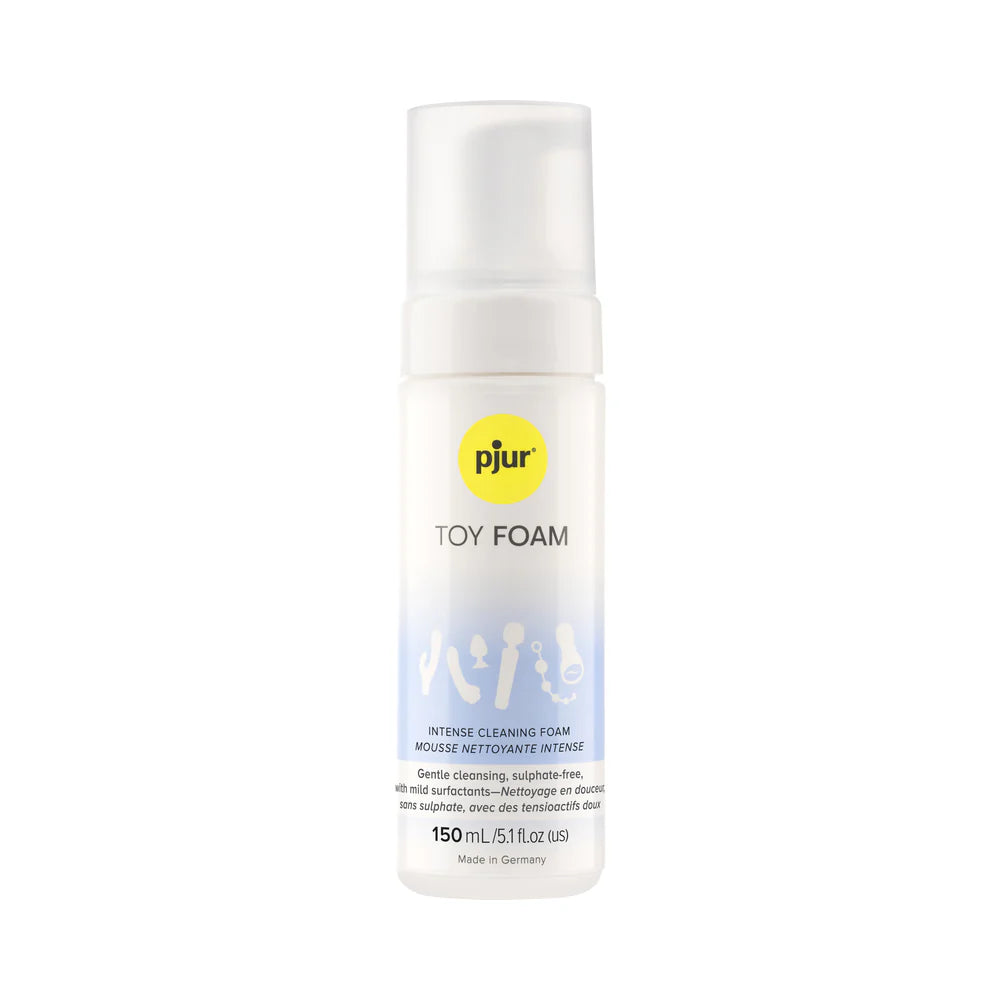 pjur Toy Foam bottle, product shot on white background