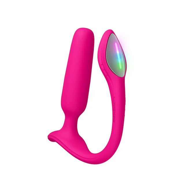 Lovense Lush Anal Bluetooth App-Controlled Vibrating Butt Plug | MOTHERLODE