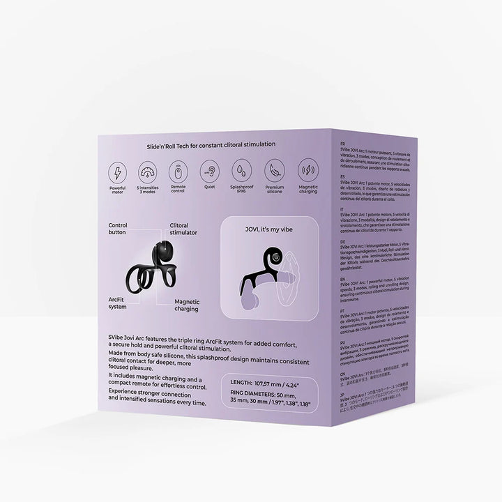 SVibe Snail JOVI Arc Couples Ring