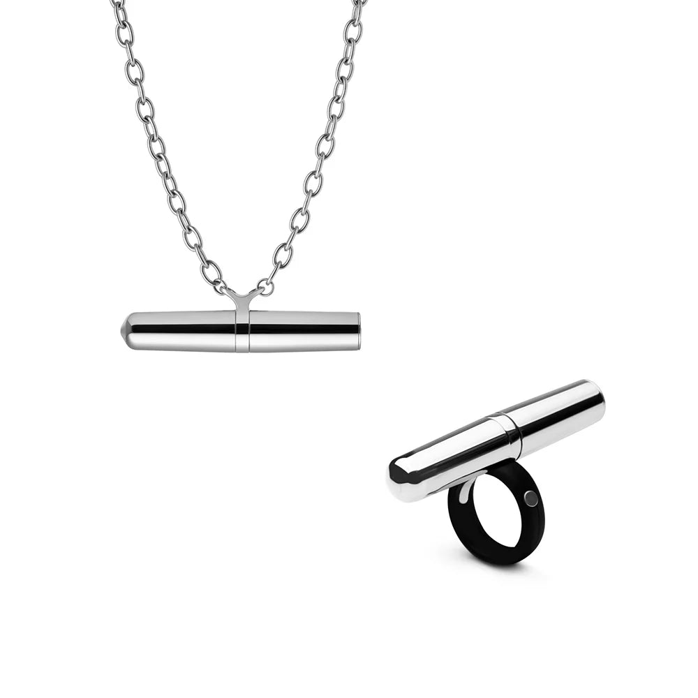 Crave Tease Collection shown worn around a neck as a necklace