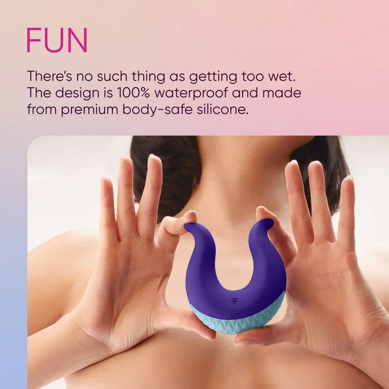 FemmeFunn Volea – Rechargeable Silicone Flutter Tip Vibrator with 10 Modes