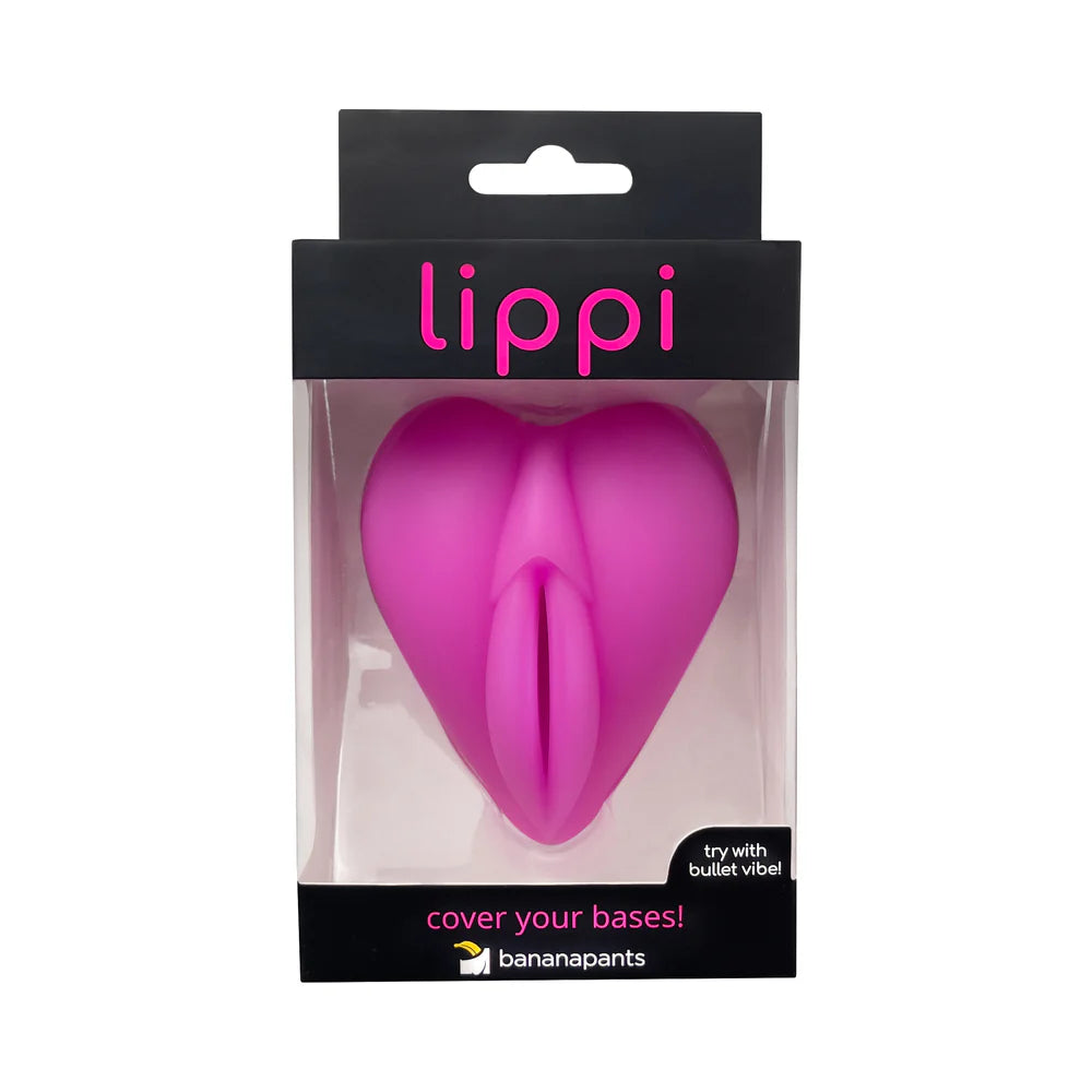 Banana Pants Lippi – Silicone Grinding & Stroker Base Attachment with Bullet Vibe Slot