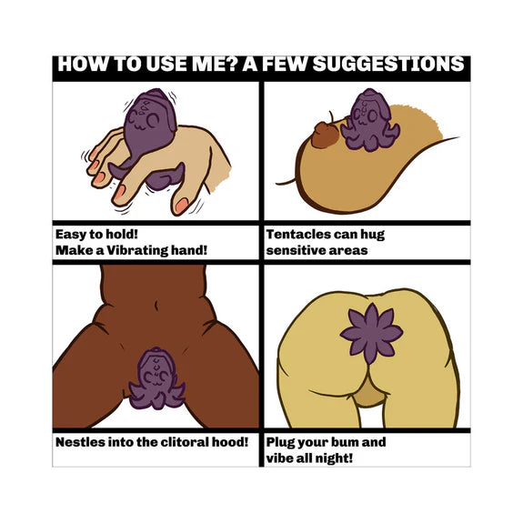 Cute Little Fuckers Princette Puppypus – Vibrating Silicone Butt Plug & Multi-Use Stimulator