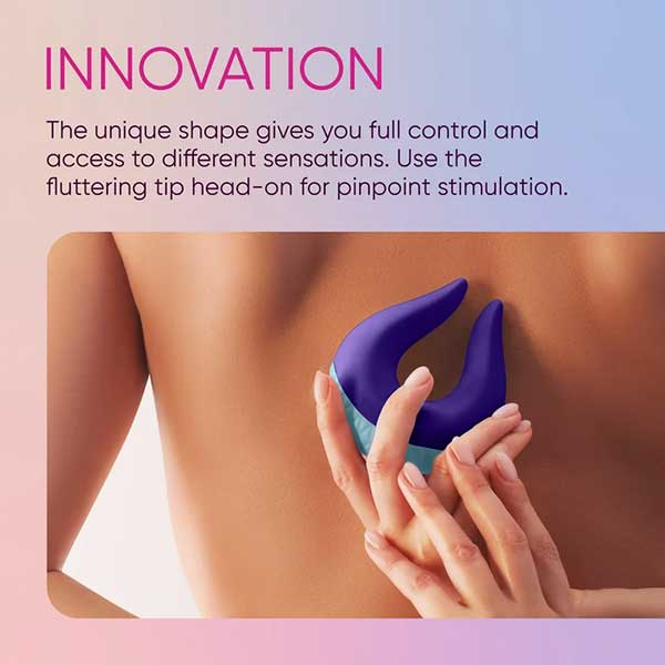 FemmeFunn Volea – Rechargeable Silicone Flutter Tip Vibrator with 10 Modes