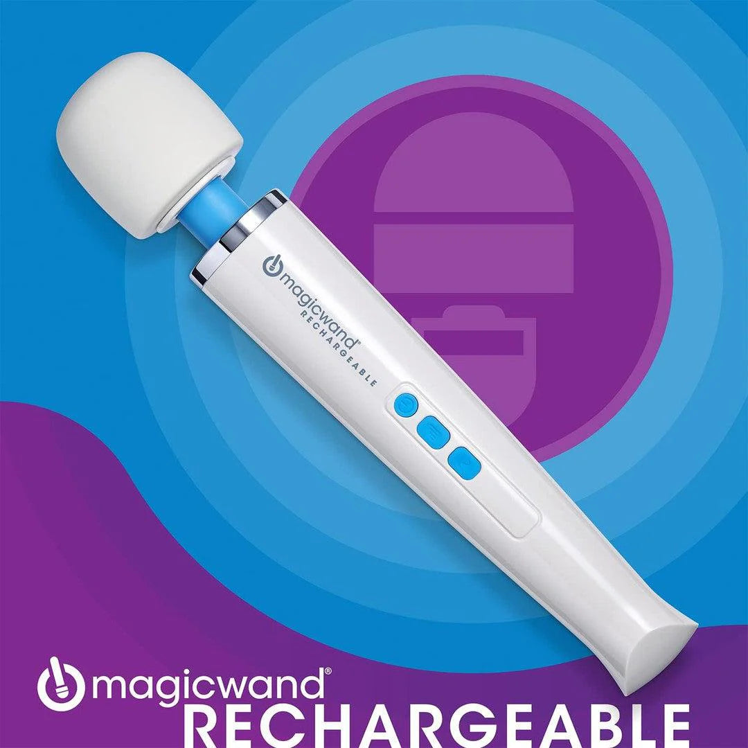 Magic Wand Rechargeable – Cordless Full-Body Massager with Deep Rumbly Power (HV-270)