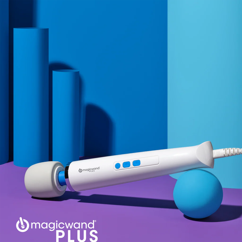 Magic Wand Plus – Variable-Speed Corded Massager with Deep Rumbly Power (HV-265)