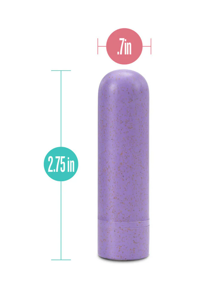 Gaia Eco Rechargeable Bullet Vibrator | Sustainable Plant-Based Bullet with 10 Vibration Functions | MOTHERLODE