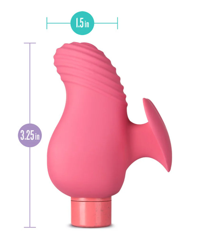 Gaia Eco Love Bullet Vibrator &amp; Sleeve | Sustainable Natural-Rubber Finger-Grip Vibe with 10 Functions | MOTHERLODE
