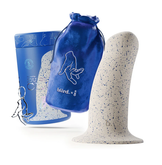 Biird Boo Silicone Dildo | 5.5" Wide, Ultra-Soft Dildo with Suction Cup Base