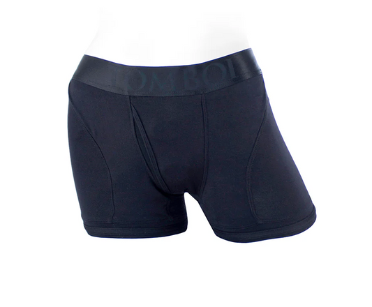 SpareParts Tomboii Rayon Boxer Brief Harness | Dual-Opening Strapless Harness With Packer Support