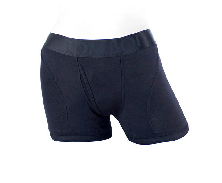 SpareParts Tomboii Rayon Boxer Brief Harness | Dual-Opening Strapless Harness With Packer Support | MOTHERLODE