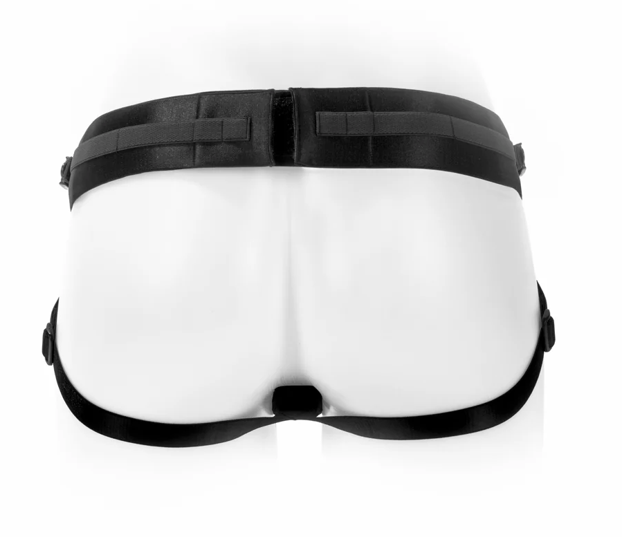 SpareParts Joque Cover Underwear Harness (Double Strap) Size B | Discreet, Adjustable Nylon Strap-On Harness | MOTHERLODE