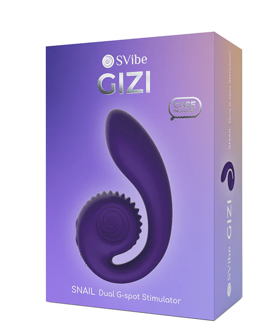 SVibe Gizi – Dual Motor G-Spot & Clitoral Vibrator with Spiral Head