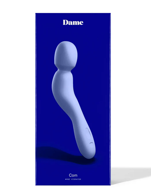 Dame Com – Rechargeable Silicone Wand Vibrator with Flexible Neck & Powerful Rumble