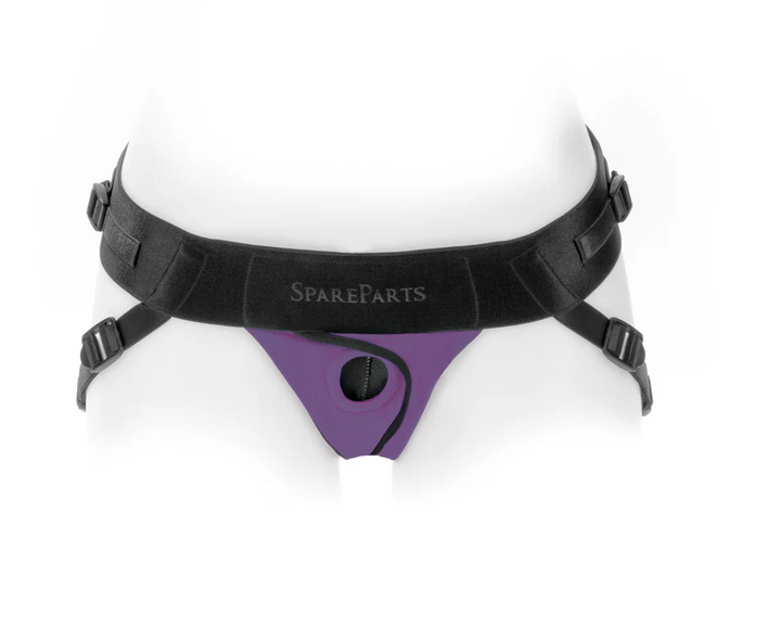 SpareParts Joque Cover Underwear Harness (Double Strap) Size B | Discreet, Adjustable Nylon Strap-On Harness | MOTHERLODE