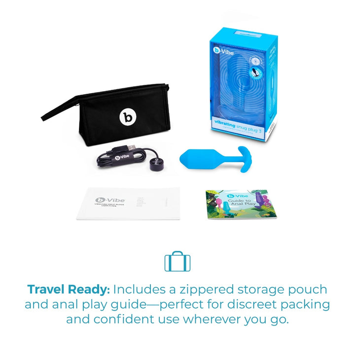b-Vibe Snug Plug 3 packaging box artwork